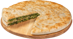 Пирог с сыром и шпинатом